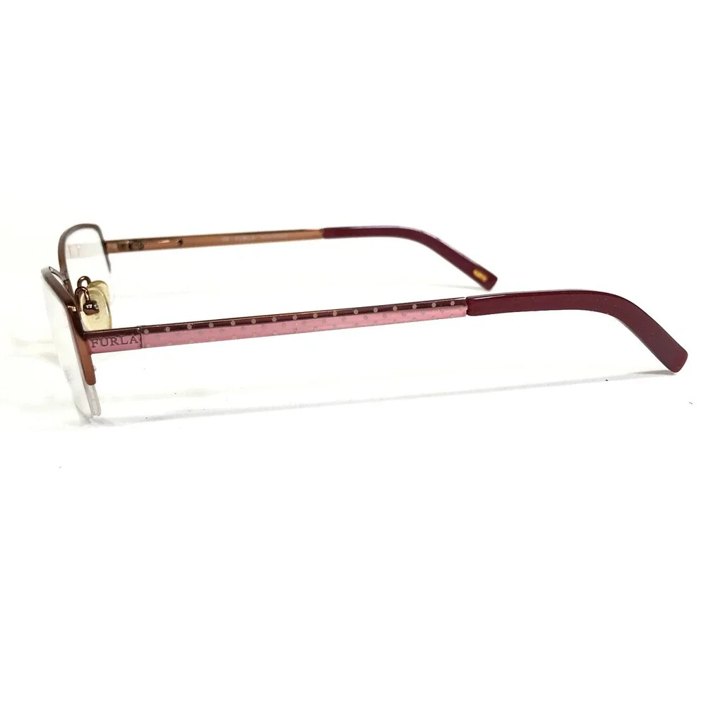 Furla Eyeglasses Frames EMY VU4069 COL.SCS Brown Pink Rectangular 54-16-135